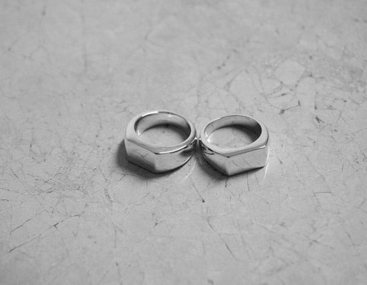 PADOVAXVIII Minimalista Handmade Silver Ring