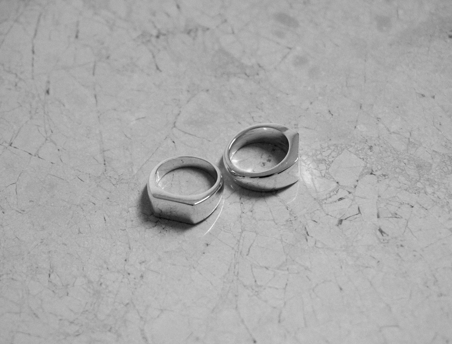 PADOVAXVIII Minimalista Handmade Silver Ring